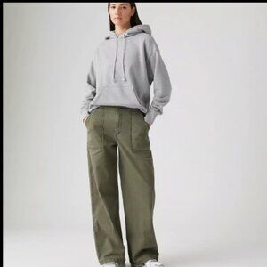 Levi's Olive Green Straight Leg Pants